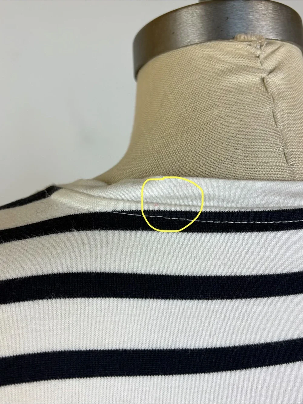 Kate Spade Stripe Scoop Neck Top